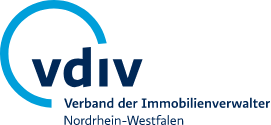 Logo des Verbands der Immobilienverwalter Nordrhein-Westfalen – Partner der Hausverwaltung GWB für professionelle Immobilienverwaltung